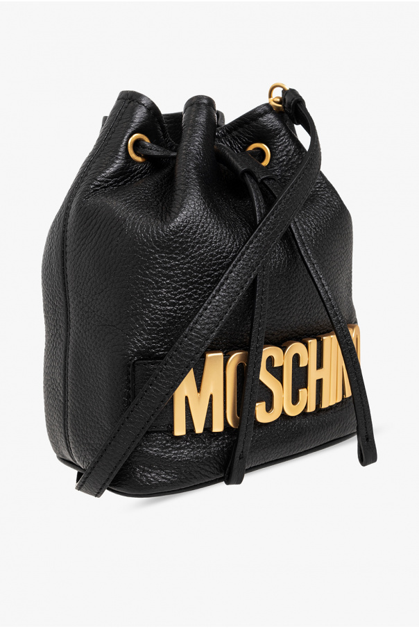 Leather studded bag Moschino - SchaferandweinerShops Canada